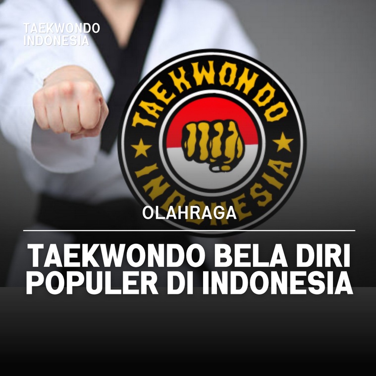 Taekwondo bela diri populer di Indonesia Taekwondo Indonesia Dojang jblitz